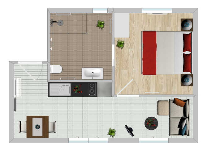 Grundriss Fewo 4 s